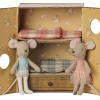 Maileg Ballet Mice In Dance Studio Maileg Ballet Mice In Dance Studio