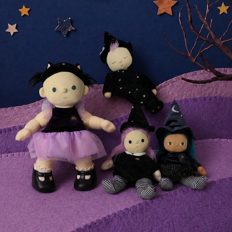 Olli Ella Dozy Dinkum Baby Willa Witch part of our Halloween collection Olli Ella Dozy Dinkum Baby Willa Witch part of our Halloween collection
