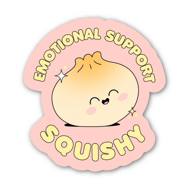 Big Moods Emotional Support Squishy Sticker in38* Pink Big Moods Emotional Support Squishy Sticker in38* Pink