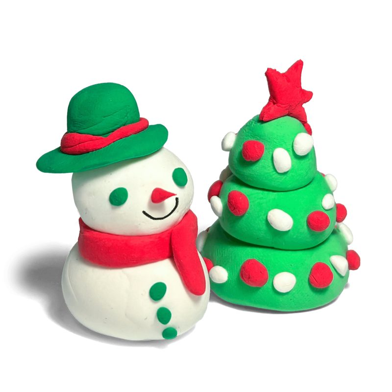 Creatibles: Air Dry Clay Kit - Holiday BFFs from OOLY