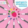 Very Berry Strawberry Scented Gel Pens Set of 12 made by OOLY Very Berry Strawberry Scented Gel Pens Set of 12 made by OOLY