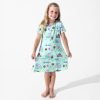 Gabby's Dollhouse Cat Francisco Bamboo Short Sleeve Dress Gabby's Dollhouse Cat Francisco Bamboo Short Sleeve Dress