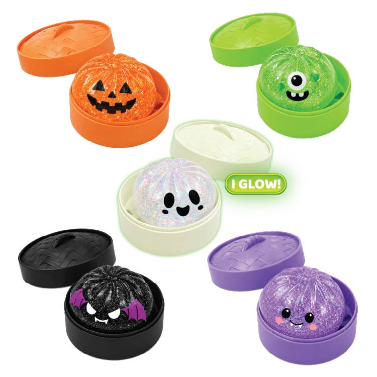 Fun Doh Halloween Mini Dumplings Squishy Assorted made by Novely Brands Fun Doh Halloween Mini Dumplings Squishy Assorted made by Novely Brands