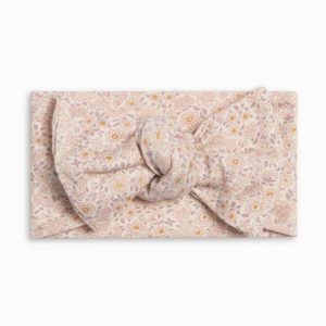 Colored Organics Hattie Bow Wrap Primrose / Fog + Shell Colored Organics Hattie Bow Wrap Primrose / Fog + Shell