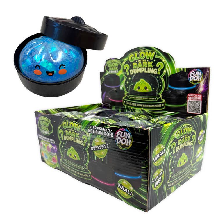 Novelty Brands Fun Doh Glow-in-the-Dark Mystery Dumpling Novelty Brands Fun Doh Glow-in-the-Dark Mystery Dumpling