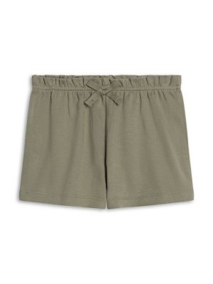 Colored Organics Fay Ruffle Waist Shorts in Fern Colored Organics Fay Ruffle Waist Shorts in Fern