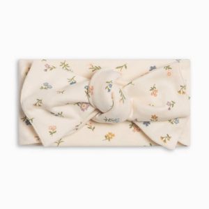Colored Organics Hattie Bow Wrap Petaline Floral Fog + Fern Colored Organics Hattie Bow Wrap Petaline Floral Fog + Fern
