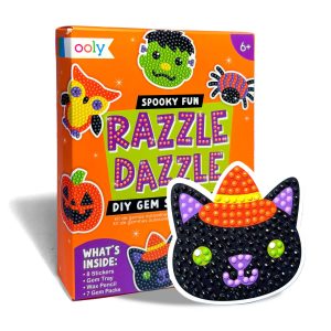 OOLY Mini Razzle Dazzle DIY Gem Sticker Kit - Spooky Fun OOLY Mini Razzle Dazzle DIY Gem Sticker Kit - Spooky Fun