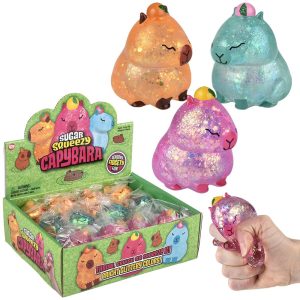 Toy Network Sugar Squeezy Capybara 2.5 Inch  Assorted Colors