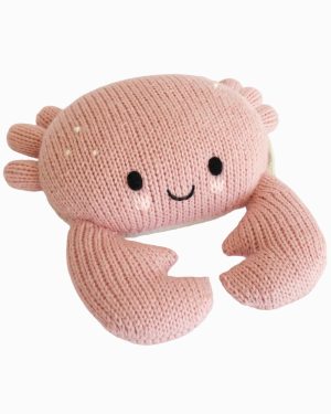 cuddle+kind Baby Crab in Blush cuddle+kind Baby Crab in Blush