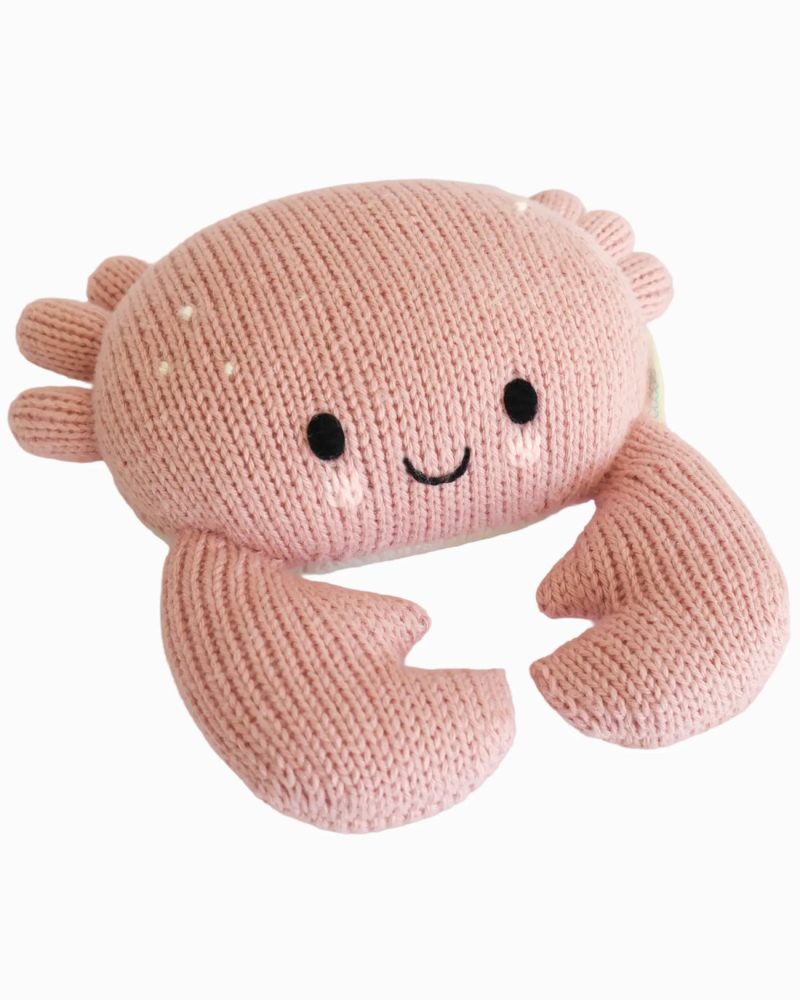 cuddle+kind Baby Crab in Blush cuddle+kind Baby Crab in Blush