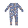 Glow in the Dark Dino Dig Bamboo Convertible Romper from Angel Dear Glow in the Dark Dino Dig Bamboo Convertible Romper from Angel Dear