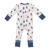 126-F26-HPL_02 Angel Dear Hockey Players Bamboo Convertible Romper