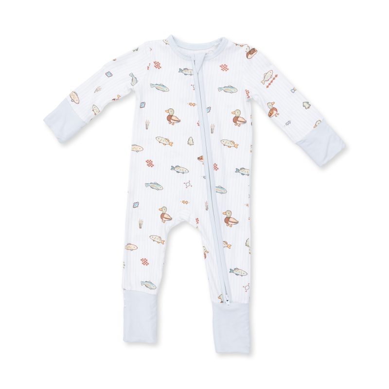 Angel Dear Lake Cuties Bamboo Convertible Romper Angel Dear Lake Cuties Bamboo Convertible Romper