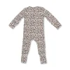 126-F26-LPR_02 Angel Dear Leopard Rib Bamboo Convertible Romper