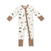 Angel Dear Northern Woodland Animals Bamboo Convertible Romper Angel Dear Northern Woodland Animals Bamboo Convertible Romper