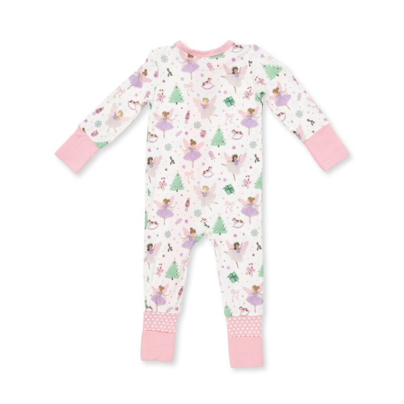 Sugar Plum Fairies Bamboo Convertible Romper from Angel Dear Sugar Plum Fairies Bamboo Convertible Romper from Angel Dear