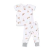 Angel Dear Little Explorer Fox Bamboo Short Sleeve Loungewear Set