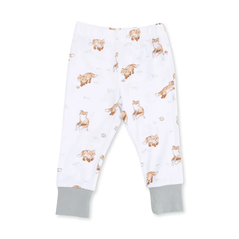 Angel Dear Little Explorer Fox Bamboo Short Sleeve Loungewear Set