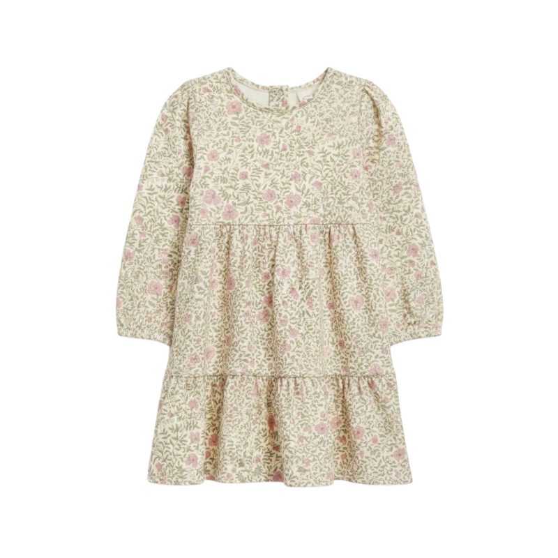 Colored Organics Sofia Long Sleeve Tiered Dress in Janice Floral Colored Organics Sofia Long Sleeve Tiered Dress in Janice Floral