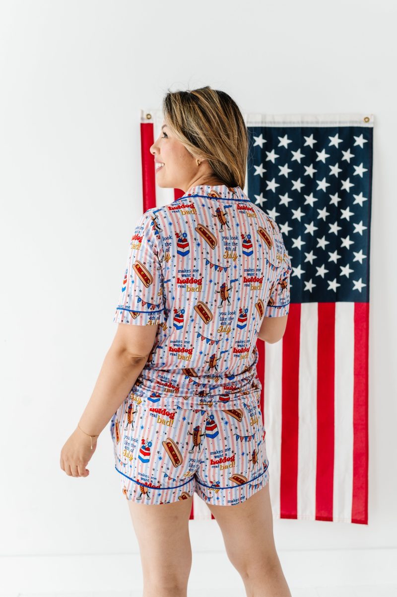 Happy 250th America! Womens Bamboo Short Lounge Set