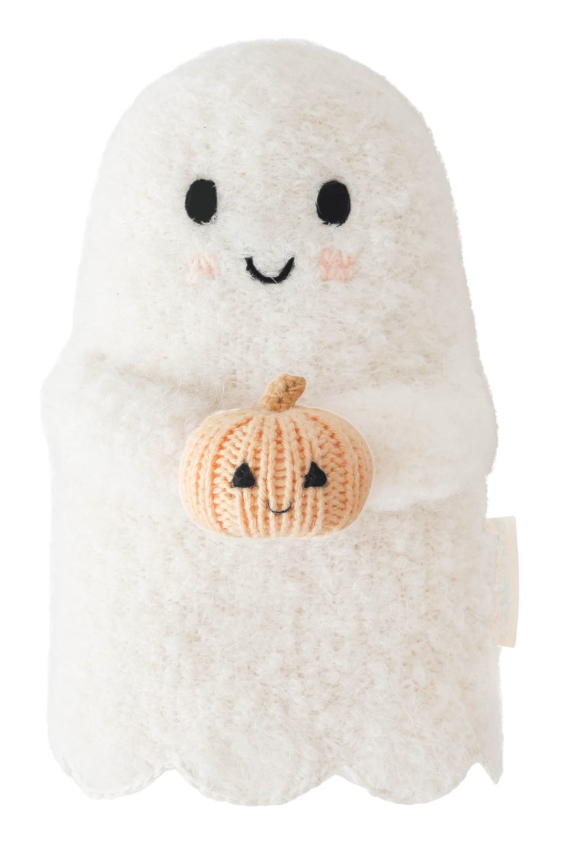 Baby Ghost with Pumpkin from cuddle+kind Baby Ghost with Pumpkin from cuddle+kind