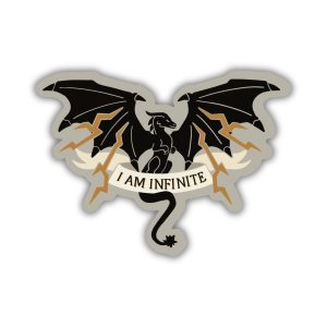 Kingdom of Threads I Am Infinite Sticker | Fourth Wing Kingdom of Threads I Am Infinite Sticker | Fourth Wing