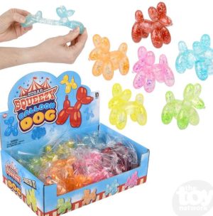 Toy Network Squeezy Sugar Balloon Dog 3.5 Inch Assorted Colors Toy Network Squeezy Sugar Balloon Dog 3.5 Inch Assorted Colors