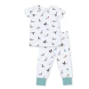 60f6864092a2d48d26f1b0e7471711fe8810e216e37067b3b47f2323da38e207 Angel Dear American Ducks Bamboo Short Sleeve Loungewear Set