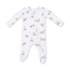Angel Dear Little Explorer Fox Bamboo Zipper Footie Angel Dear Little Explorer Fox Bamboo Zipper Footie