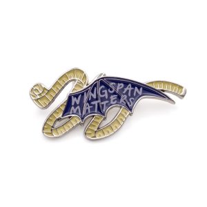 Kingdom of Threads Wingspan Matters Enamel Pin | ACOTAR Kingdom of Threads Wingspan Matters Enamel Pin | ACOTAR