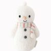 cuddle+kind Baby Snowman Peppermint Stripe Scarf cuddle+kind Baby Snowman Peppermint Stripe Scarf