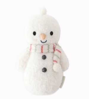 cuddle+kind Baby Snowman Peppermint Stripe Scarf cuddle+kind Baby Snowman Peppermint Stripe Scarf