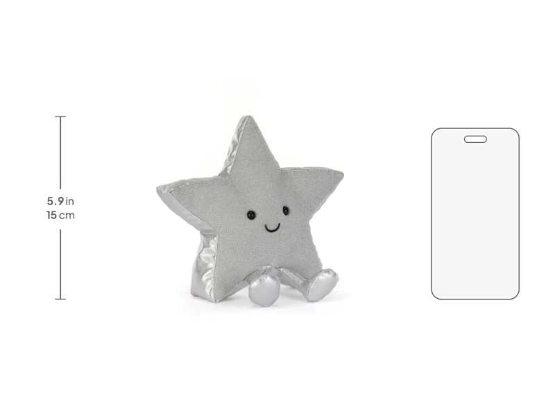 Jellycat Amuseables Silver Star (2026) part of our collection Jellycat Amuseables Silver Star (2026) part of our collection