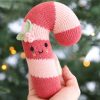 Baby Candy Cane Blush Stripe Baby Candy Cane Blush Stripe