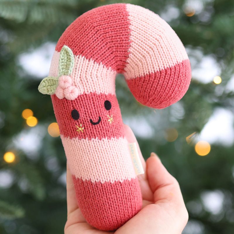 Baby Candy Cane Blush Stripe Baby Candy Cane Blush Stripe