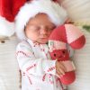 Baby Candy Cane Blush Stripe available at Blossom Baby Candy Cane Blush Stripe available at Blossom