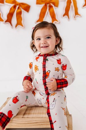 Kiki + Lulu Cookie Crew Bamboo Viscose Convertible Footie