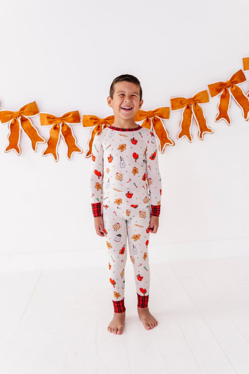 Kiki + Lulu Cookie Crew Bamboo Viscose Kids Pajama Set Kiki + Lulu Cookie Crew Bamboo Viscose Kids Pajama Set