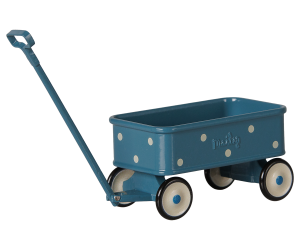 Maileg Wagon for Mouse in Blue Maileg Wagon for Mouse in Blue