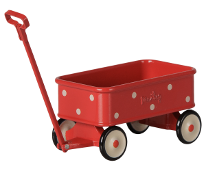 Maileg Wagon for Mouse in Red Maileg Wagon for Mouse in Red