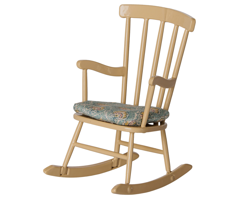 Rocking Chair for Mouse in Wheat from Maileg Rocking Chair for Mouse in Wheat from Maileg