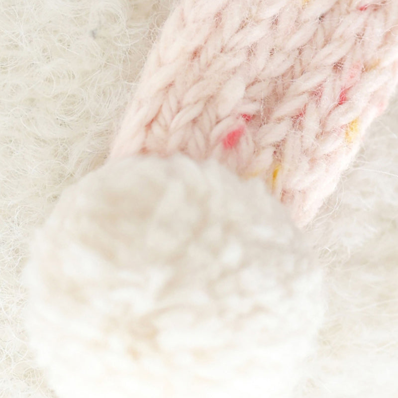 Baby Snowman Candy Fleck Scarf from cuddle+kind Baby Snowman Candy Fleck Scarf from cuddle+kind