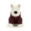 Jellycat Munro Scottie Dog Winter Jumper Outfit part of our  collection