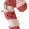 cuddle+kind Baby Candy Cane Blush Stripe cuddle+kind Baby Candy Cane Blush Stripe