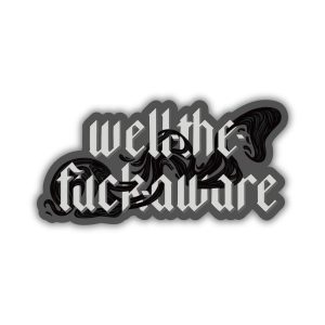 Kingdom of Threads Well-The-Fuck-Aware Sticker | Fourth Wing