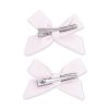 Solid Mauve Morn Bamboo 2 Pack Bow Clips from Angel Dear Solid Mauve Morn Bamboo 2 Pack Bow Clips from Angel Dear