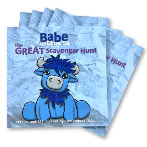 Christopher Straub Babe the Blue Ox: the Great Scavenger Hunt Hardcover Book