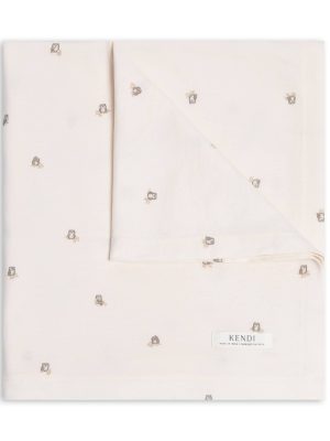 Colored Organics Swaddle Blanket in Owl Colored Organics Swaddle Blanket in Owl