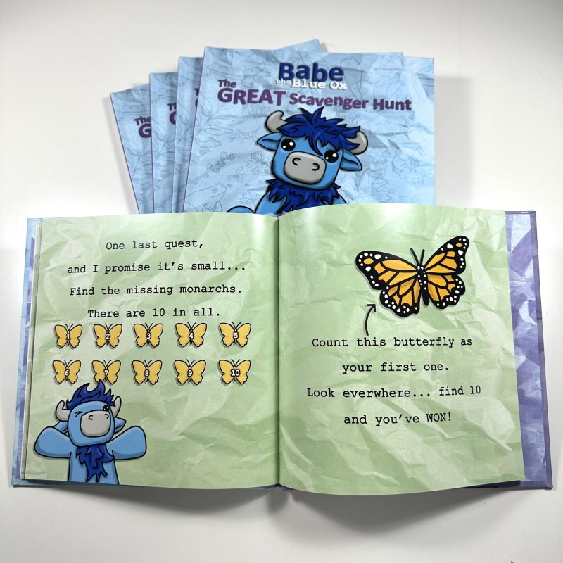 Christopher Straub Babe the Blue Ox: the Great Scavenger Hunt Hardcover Book part of our collection Christopher Straub Babe the Blue Ox: the Great Scavenger Hunt Hardcover Book part of our collection